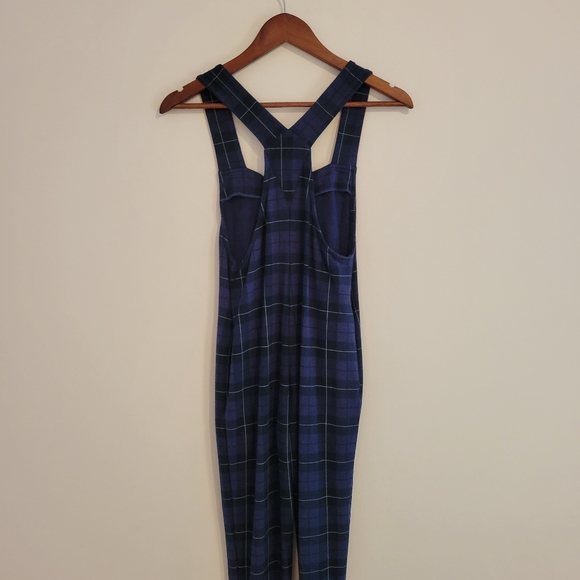 Smash + Tess blue tartan romperall 3xs - Picture 4 of 4